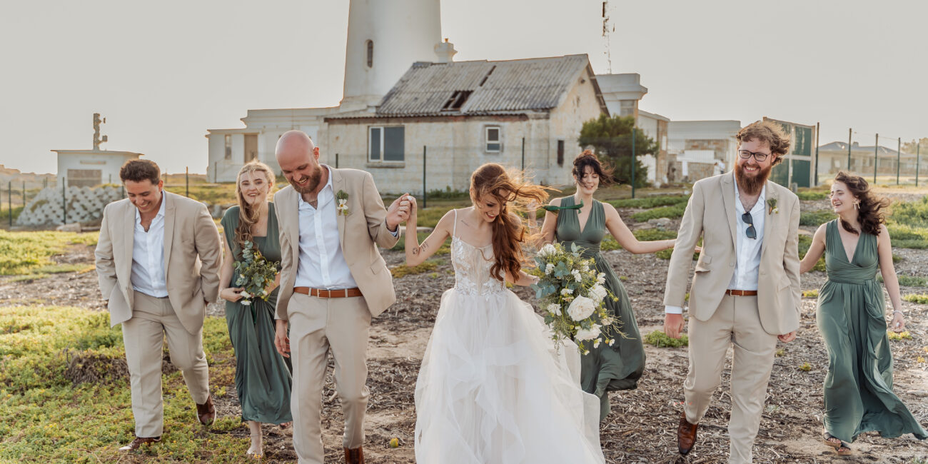 Wedding at St Francis Bay